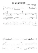 descargar la partitura para acordeón Le plombier en formato PDF