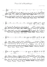 download the accordion score Place de la République in PDF format