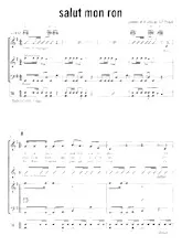 download the accordion score Salut mon Ron in PDF format