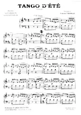 descargar la partitura para acordeón Tango d'été en formato PDF