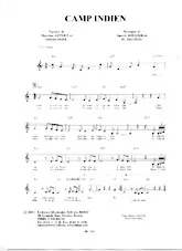 descargar la partitura para acordeón Camp Indien (Country) en formato PDF