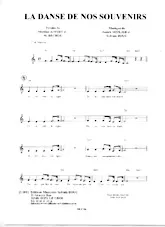 descargar la partitura para acordeón La danse de nos souvenirs (Madison) en formato PDF