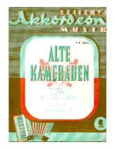 download the accordion score Alte Kameraden (Vieux Camarades) (48 Bässe) (Arrangement Curt Mahr) (Marche) in PDF format