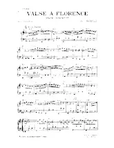 scarica la spartito per fisarmonica Valse à Florence in formato PDF