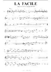 download the accordion score La facile (Java) in PDF format