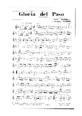 download the accordion score Gloria del paso in PDF format