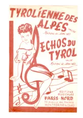 télécharger la partition d'accordéon Echos du Tyrol (Valse Tyrolienne) au format PDF