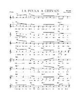 descargar la partitura para acordeón La polka à Gervais en formato PDF