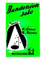 télécharger la partition d'accordéon Bandonéon Solo (Tango) au format PDF