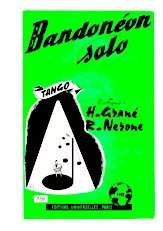 download the accordion score Bandonéon Solo (Tango) in PDF format