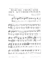 télécharger la partition d'accordéon Marche Française des accordéonistes (Orchestration Complète) au format PDF