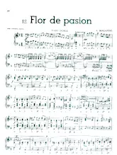 télécharger la partition d'accordéon Flor de pasion (Paso Doble) au format PDF
