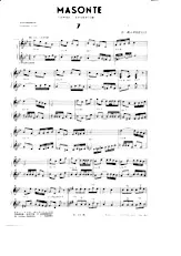 télécharger la partition d'accordéon Masonte (Tango Argentin) au format PDF