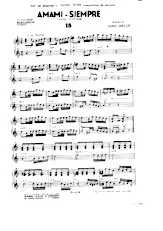 download the accordion score Amami Siempre (Tango Typique) in PDF format