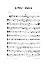 télécharger la partition d'accordéon Domino rêveur (Valse) au format PDF