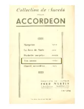 télécharger la partition d'accordéon Ton Amour (Tango) au format PDF