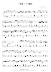 scarica la spartito per fisarmonica Fred Musette (Valse) in formato PDF