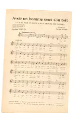 télécharger la partition d'accordéon Avoir un homme sous son toit (It's so nice to have a man around the house) (Slow Chanté) au format PDF