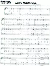 download the accordion score Lady Madonna in PDF format
