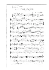 download the accordion score Parisette in PDF format