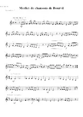 télécharger la partition d'accordéon Medley de chansons de Bourvil pour ensemble d'accordéons (2ème Accordéon) au format PDF