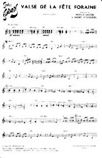 download the accordion score Valse de la fête foraine in PDF format