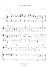 download the accordion score La vie en rose (La vee on rose) (Slow) in PDF format