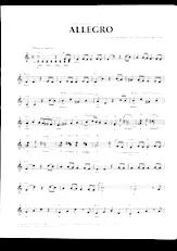 télécharger la partition d'accordéon Allegro (From Sinfonia n°40k 550) au format PDF