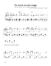 download the accordion score Le renne au nez rouge in PDF format