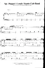 télécharger la partition d'accordéon Sgt Pepper's Lonely Hearts Club Band (Slow) au format PDF
