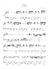 descargar la partitura para acordeón Fagel (Paso Doble) en formato PDF