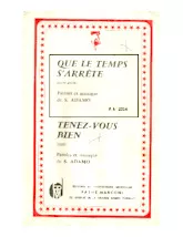 télécharger la partition d'accordéon Que le temps s'arrête (Orchestration Complète) (Slow Rock) au format PDF