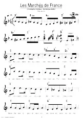 scarica la spartito per fisarmonica Les marchés de France (Polka Marche) in formato PDF