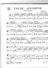 download the accordion score Valse anodine in PDF format
