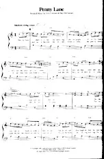 scarica la spartito per fisarmonica Penny Lane (Swing) in formato PDF