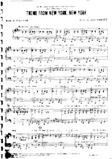 descargar la partitura para acordeón Theme from New York New York (Swing) en formato PDF