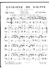 télécharger la partition d'accordéon Guigone de Salins (Mazurka Bourguignonne) au format PDF