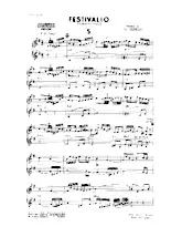 scarica la spartito per fisarmonica Festivalio (Tango Typique) in formato PDF
