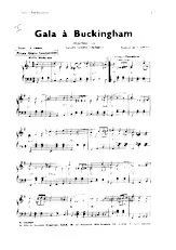 scarica la spartito per fisarmonica Gala à Buckingham (Sélection de Valses Lentes Célèbres) in formato PDF
