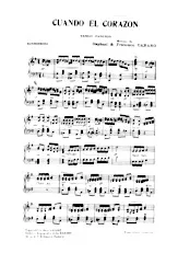 download the accordion score Cuando el corazon (Tango) in PDF format