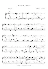 scarica la spartito per fisarmonica Junior Valse in formato PDF