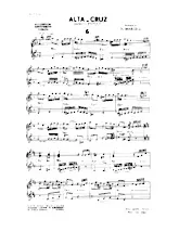 télécharger la partition d'accordéon Alta Cruz (Tango Typique) au format PDF