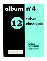 télécharger la partition d'accordéon Recueil 12 Valses Classiques (Album n°4) au format PDF