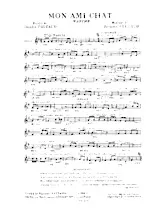 download the accordion score Mon ami le chat (Marche) in PDF format