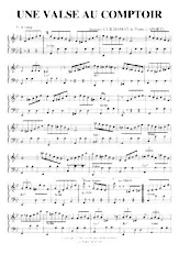 download the accordion score Une valse au comptoir in PDF format