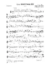 descargar la partitura para acordeón La distinguée (Java) en formato PDF