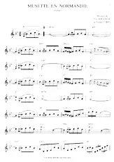 descargar la partitura para acordeón Musette en Normandie (Valse) en formato PDF