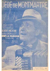 télécharger la partition d'accordéon Dédé de Montmartre (Valse Chantée) au format PDF