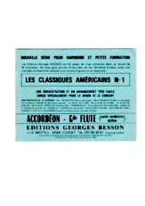 télécharger la partition d'accordéon Recueil : Les classiques Américains n°1 (16 Titres) au format PDF