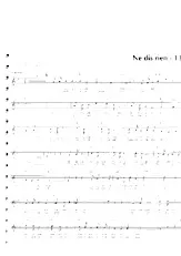 download the accordion score Ne dis rien in PDF format